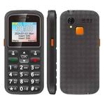 UNIWA M220 Elder Mobile Phone, 1.77 inch, 800mAh Battery, Network: 2G, SOS, LED Flashlight, FM, UK Plug (Black)