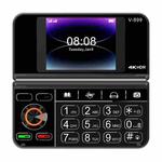 SOYES V-899, 32MB+64MB, 2.4 inch + 2.8 inch Display MTK6261D CPU, BT 3.0, Network: 2G, Dual SIM (Black)