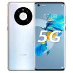 Huawei Mate 40 5G OCE-AN10, 50MP Camera, 8GB+128GB, China Version, Triple Back Cameras, 4200mAh Battery, Face ID & Screen Fingerprint Identification, 6.5 inch EMUI 11.0 (Android 10.0) Kirin 9000E 5G SoC Octa Core up to 3.13GHz, Network: 5G, OTG, NFC, IR, Not Support Google Play(Silver)