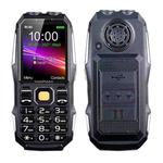 F26 Triple Proofing Elder Phone, Waterproof Shockproof Dustproof, 16800mAh Battery, 2.4 inch, 21 Keys, LED Flashlight, FM, Dual SIM(Black)