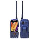 S999 Triple Proofing Elder Phone, Waterproof Shockproof Dustproof, 2400mAh Battery, 3.5 inch, 21 Keys, LED Flashlight, FM, Triple SIM, with Antenna(Blue)