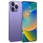 i14 Pro Max / H208A, 6GB+64GB, 6.5 inch, Face Identification, Android 8.1 MTK6753 Octa Core, Network: 4G,  with 64GB TF Card (Purple)