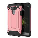 For LG G5 Tough Armor TPU + PC Combination Case(Rose Gold)