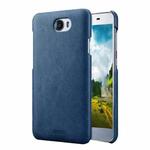 MOFI for  Huawei Honor 5 Crazy Horse Texture Leather Surface PC Protective Case Back Cover(Dark Blue)