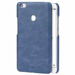 MOFI for  Xiaomi Mi Max Crazy Horse Texture Leather Surface PC Protective Case Back Cover(Dark Blue)