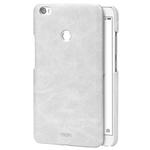 MOFI for  Xiaomi Mi Max Crazy Horse Texture Leather Surface PC Protective Case Back Cover(White)