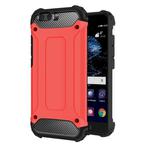 For Huawei  P10  Tough Armor TPU + PC Combination Case(Red)