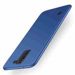 MOFI For LG K8 Frosted PC Ultra-thin Edge Fully Wrapped Up Protective Case Back Cover(Blue)