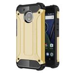 For Motorola Moto G (5th Gen.) Magic Armor TPU + PC Combination Case(Gold)