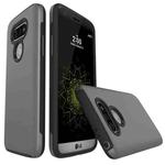 For LG G5 Simple Brushed Texture 2 in 1 PC + TPU Combination Protective Case (Grey)