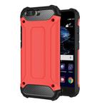 For Huawei  P10 Plus Tough Armor TPU + PC Combination Case(Red)