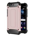 For Huawei  P10 Plus Tough Armor TPU + PC Combination Case(Rose Gold)