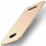 MOFI for Motorola Moto Z Play PC Ultra-thin Edge Fully Wrapped Up Protective Back Cover Case (Gold)