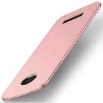MOFI for Motorola Moto Z Play PC Ultra-thin Edge Fully Wrapped Up Protective Back Cover Case (Rose Gold)