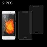 2 PCS for Xiaomi Mi 5 0.26mm 9H Surface Hardness 2.5D Explosion-proof Tempered Glass Screen Film