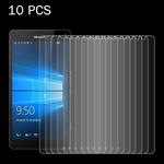 10 PCS for MicroSoft Lumia 950 XL 0.26mm 9H Surface Hardness 2.5D Explosion-proof Tempered Glass Screen Film