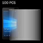 100 PCS for MicroSoft Lumia 950 XL 0.26mm 9H Surface Hardness 2.5D Explosion-proof Tempered Glass Screen Film