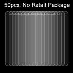 50 PCS for ZTE Blade V6 0.26mm 9H Surface Hardness 2.5D Explosion-proof Tempered Glass Film, No Retail Package