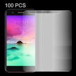 100 PCS for LG K10 (2017) 0.26mm 9H Surface Hardness Explosion-proof Non-full Screen Tempered Glass Screen Film