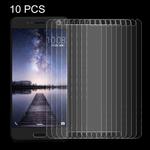 10 PCS for ZTE Blade V8 0.26mm 9H Surface Hardness Explosion-proof Non-full Screen Tempered Glass Screen Film