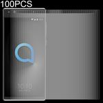 100 PCS 0.26mm 9H 2.5D Tempered Glass Film for Alcatel 5