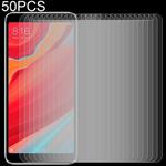 50 PCS 0.26mm 9H 2.5D Tempered Glass Film for Xiaomi Redmi S2