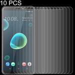 10 PCS 0.26mm 9H 2.5D Tempered Glass Film for HTC Desire 12+