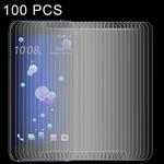 100 PCS 0.26mm 9H 2.5D Tempered Glass Film for HTC U11