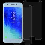 2PCS 9H 2.5D Tempered Glass Film for Galaxy J3 (2018)
