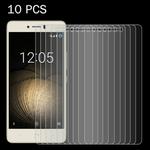 10 PCS for BQ Aquaris U Plus 0.26mm 9H Surface Hardness 2.5D Explosion-proof Tempered Glass Screen Film