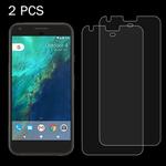 2 PCS for Google Pixel 0.26mm 9H Surface Hardness 2.5D Explosion-proof Tempered Glass Screen Film