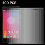 100 PCS for Lenovo K6 Note 0.26mm 9H Surface Hardness 2.5D Explosion-proof Tempered Glass Screen Film