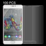 100 PCS for Wiko U Feel Fab 0.26mm 9H Surface Hardness Explosion-proof Non-full Screen Tempered Glass Screen Film