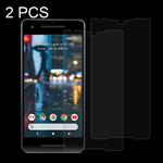 2 PCS for Google Pixel 2 0.26mm 9H Surface Hardness 2.5D Explosion-proof Tempered Glass Screen Film