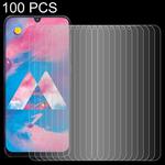 100 PCS 0.26mm 9H 2.5D Tempered Glass Film for Galaxy M30