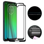 2 PCS ENKAY Hat-Prince 0.1mm Full Screen Cover Flexible Glass Tempered Protective Film for Motorola Moto G7 Plus