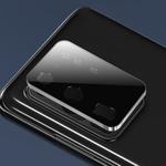 For Galaxy S20 Ultra 0.3mm Titanium Alloy Glass Rear Camera Lens Protector Tempered Glass Film (Grey)