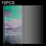 For Nokia 3.4 10 PCS 0.26mm 9H 2.5D Tempered Glass Film