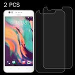 2 PCS For HTC Desire 10 Lifestyle 0.26mm 9H Surface Hardness 2.5D Explosion-proof Tempered Glass Screen Film