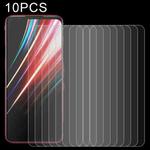 For ZTE nubia Red Magic 5G / Magic 5S 10 PCS 0.26mm 9H 2.5D Tempered Glass Film