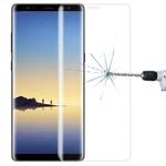 For Galaxy Note 8 0.3mm 9H Surface Hardness 3D Curved Silk-screen Full Screen Tempered Glass Screen Protector(Transparent)