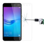 For Huawei Y6 (2017) 0.26mm 9H Surface Hardness 2.5D Explosion-proof Tempered Glass Non-full Screen Film