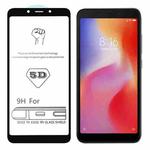 9H 5D Full Glue Full Screen Tempered Glass Film for Xiaomi Redmi 6A