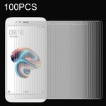 100 PCS for Xiaomi Mi 5X / A1 0.26mm 9H Surface Hardness 2.5D Explosion-proof Full Screen Tempered Glass Screen Film