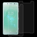 2 PCS for Sony Xperia XZ2 Compact 0.26mm 9H Surface Hardness 2.5D Explosion-proof Tempered Glass Screen Film