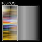 100 PCS 0.26mm 9H 2.5D Tempered Glass Film for Sony Xperia 10 Plus
