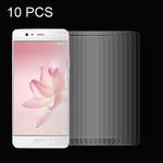 10 PCS for Huawei P10 Plus 0.26mm 9H Surface Hardness Explosion-proof Non-full Screen Tempered Glass Screen Film