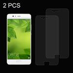 2 PCS for Huawei P10 0.26mm 9H Surface Hardness Explosion-proof Non-full Screen Tempered Glass Screen Film