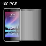 100 PCS for LG K4 (2017) 0.26mm 9H Surface Hardness Explosion-proof Tempered Glass Screen Film