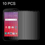 10 PCS for LG K3 (2017) 0.26mm 9H Surface Hardness Explosion-proof Non-full Screen Tempered Glass Screen Film